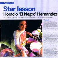 click to view more publicity for Horacio Hernandez